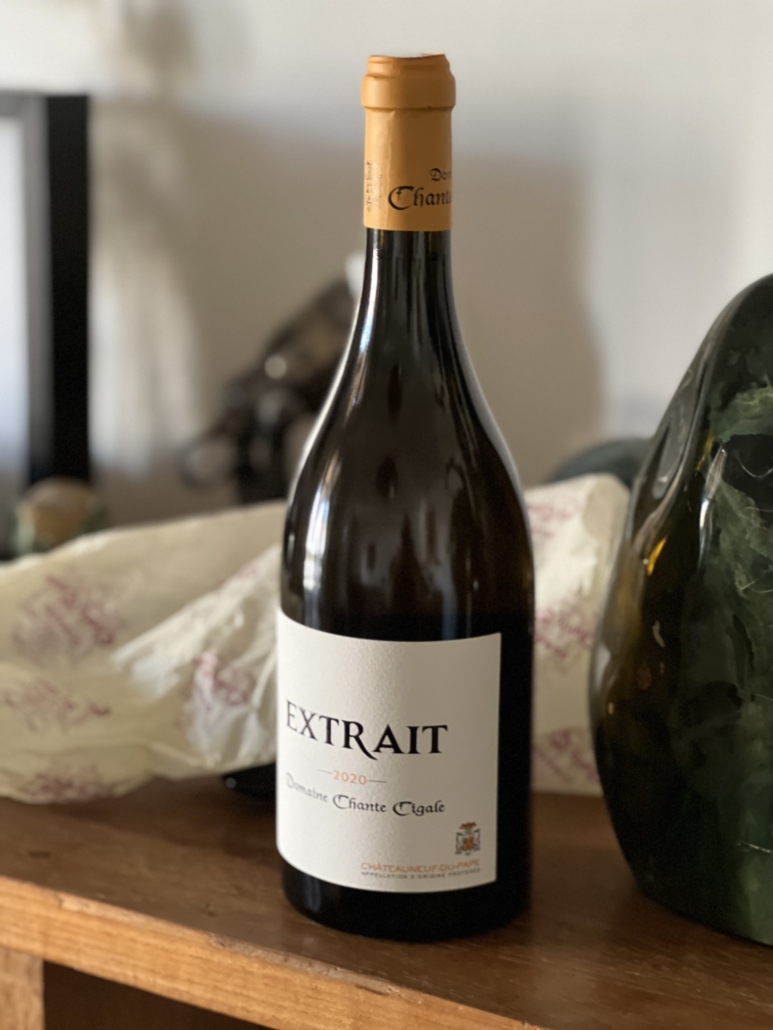 Chante Cigale Extrait blanc 2020