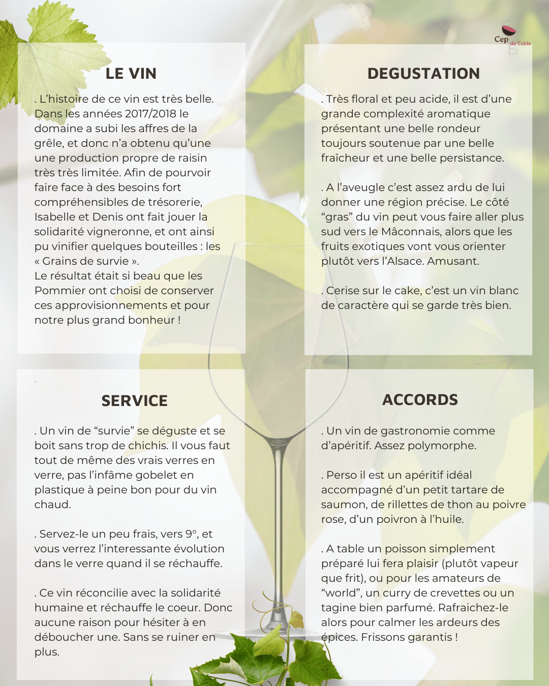 sabelle et Denis Pommier Pinot Beurot 2022