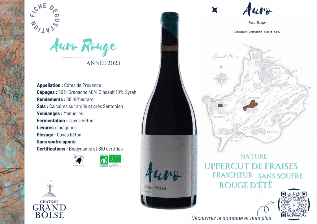 GRAND BOISE AURO ROUGE