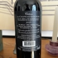 CHÂTEAU LA CHAPELLE LESCOURS ST EMILION GC 2015