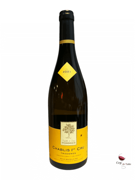 Isabelle et Denis Pommier CHABLIS 1ER CRU TROESMES 2021